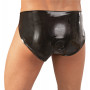 Latex briefs with internal phallus