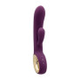 Double Rabbit Vaginal Vibrator Vibrator with Waterproof Silicone Vaginal Stimulator