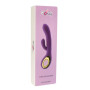 Vibratore vaginale doppio rabbit dildo vibrante con stimolatore vaginale in silicone impermeabile