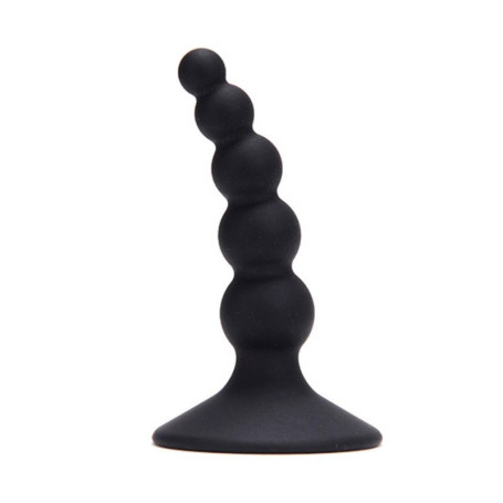 PLUG ANALE Anal Dildo DOMINO ASS PUNISHER SILICONE BLACK