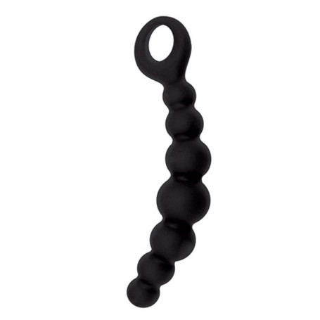 Anal Phallus Anal Dildo ass silicone caterpillar Black