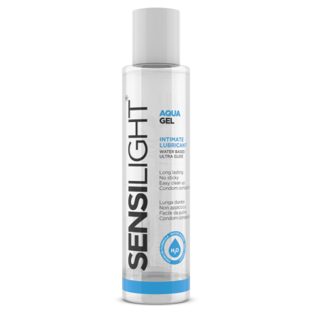 Vaginal lubricant gel sensilight aquagel 150 ml