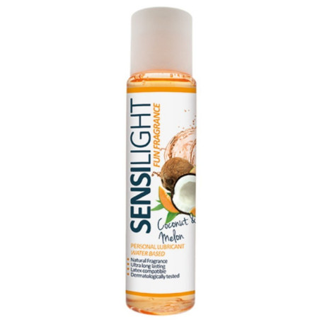 Lubricant fun fragrance coconut and melon sensilight 60 ml