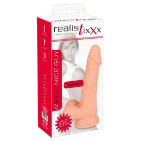 Vibrator Dildo Realistic RealFlesh Vibrating Dong 7inch