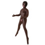 Dark color Bloating Doll African queen