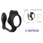 Phallic ring with vibrating plug fantasy c-ringz rock hard ass-gasm