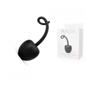 Vaginal ball in cherry secret black silicone