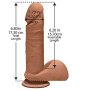 Make it realistic dildo the d 7 caramel perfect d