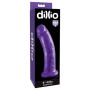 Realistic vaginal phallus dillio 8 large purple