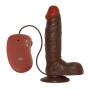 Vibratore realistico real rapture brown 7.5'' Dildo Vibrante