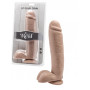 Realistic Dildo Maxi large skin dildo with testicles and suction cup the cock 10 flesh