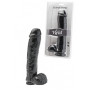 Dildo realistico Fallo Maxi Nero grande con ventosa the cock 11