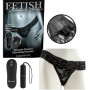Stimulating vibration thong briefs with fantasy fetish remote control