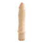 Realistic vibrator real rapture anger 8'' white