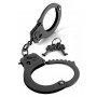 Constrictive bondage handcuffs black cuffs designer black