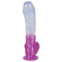 Realistic Soft Phallus Dildo with Readymade Anal Vaginal Suction Cup 17cm