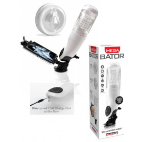 Automatic masturbator for men with suction cup and vagina fake sorceress bator pussy