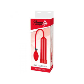 Penis Lengthening Pump Developer Pump Up Easy Touch Red