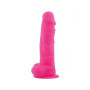 Dildo Fallo realistico Vaginale maxi grande con ventosa in silicone Arm Pink 11