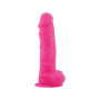 Dildo Fallo realistico Vaginale maxi grande con ventosa in silicone Arm Pink 11