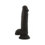 Make it realistic black silicone vaginal dildo with suction cup Rod Large Black