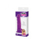 Realistic Big Maxi Vaginal Phallus Dildo with Big Arm Purple 11 Silicone Suction Cup