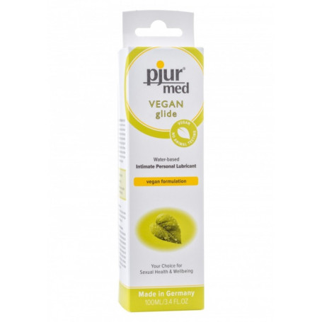 Lubrificante intimo vaginale anale per rapporti sessuali biologico vegano pjur Vegan Glide 100ml
