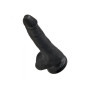 Fallo nero king cock dildo realistico vaginale con testicoli 6 cock