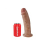 Do it realistic dildo with suction cup king cock 10 tan