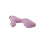 Double Vaginal Silicone Vibrator Vibrator Vibrating Dildo with Clitoral Stimulator