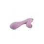 Vibratore in silicone vaginale doppio con stimolatore clitoride design dildo vibrante