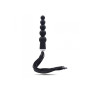Phallus Silicone Anal Dildo with Bondage Fetish Whip