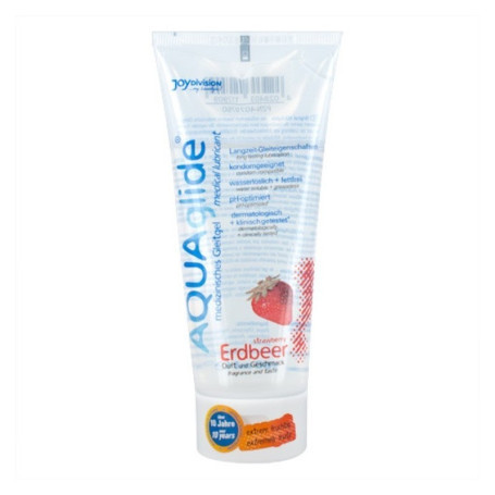 Strawberry aquaglide lubricant