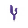 Vibratore doppio vaginale e stimolatore clitoride in silicone way vers plus