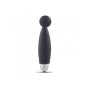 Vibratore nero in silicone stimolatore vaginale dildo fallo vibrante mini finger fan stalk