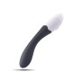vibrator for vaginal G-spot stimulator realistic dildo phallus vibrating silicone black