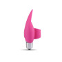 clitoral stimulator silicone vaginal vibrator mini phallus vibrating sex toys pink fan vane
