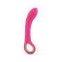 Vibratore vaginale anale fallo vibrante dildo in silicone sex toys  ricaricabile rosa