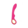 Silicone Vaginal Vibrator Rechargeable Dildo Vibromassager Realistic Vibrating Phallus Pink