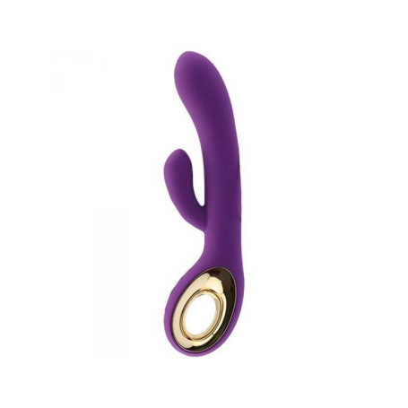 Double Rabbit Vaginal Vibrator Vibrator with Waterproof Silicone Vaginal Stimulator