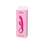 Realistic Double Rabbit Vibrator with Waterproof Rechargeable Vibrating Clitoral Stimulator