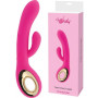 Realistic Double Rabbit Vibrator with Waterproof Rechargeable Vibrating Clitoral Stimulator