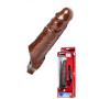 Wearable phallic sheath to lengthen penis man extension with phallic ring