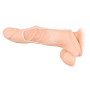 Men's Wearable Phallic Sheath Penis Extension with Phallic Ring