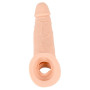 Men's Wearable Phallic Sheath Penis Extension with Phallic Ring
