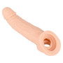 Men's Wearable Phallic Sheath Penis Extension with Phallic Ring