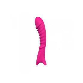 Vibratore realistico vaginale anale fallo dildo vibrante stimolatore ricaricabile rosa