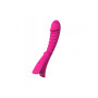 Vibratore realistico vaginale anale fallo dildo vibrante stimolatore ricaricabile rosa
