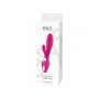 Double rabbit vibrator with vaginal clitoral stimulator falo silicone vibrating dildo