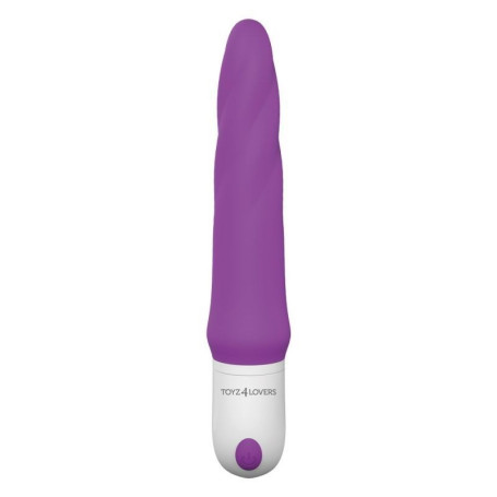 Silicone Vibrator Realistic Vaginal Anal Dildo Vibrating Phallus Silicone Unicorn Vibe Purple
